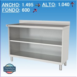 Mesa Estantería DOCRILUC ENFM60-150